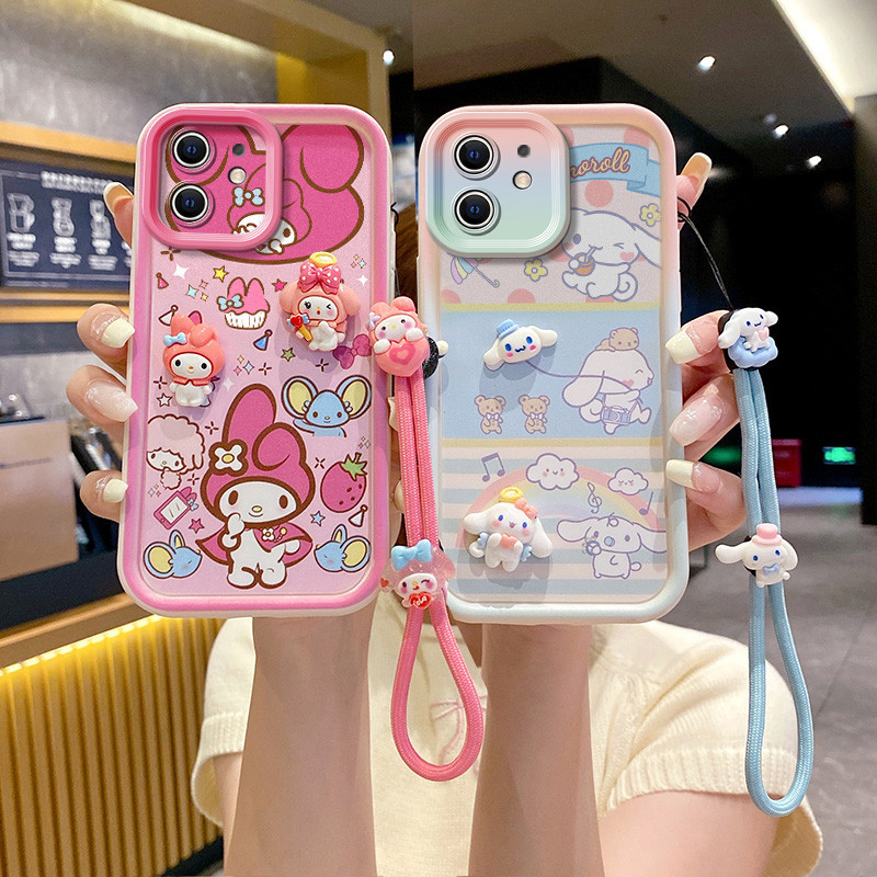 ốp lưng iphone 11 ốp lưng iphone 12 Ốp điện thoại hình búp bê 3D dễ thương cho  ốp lưng iphone 12