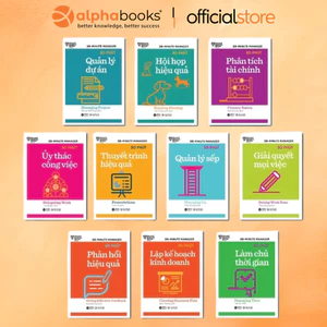 Sách - Bộ Sách 20 Minute Manager - HBR 20 Phút (Combo 10 Cuốn Tặng Kèm Boxset Sang Trọng)