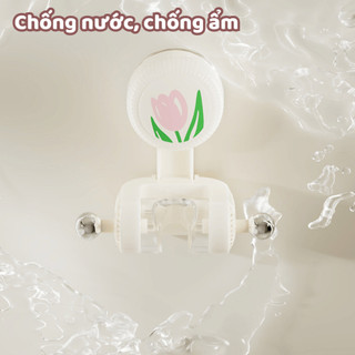Giá Đỡ Vòi Sen Gắn Tường Hút Chân Không Xoay 70 Độ, Giá Treo Vòi Hoa Sen Chống Nước, Chịu Lực Tốt NGÓI HOME - GD02