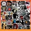 Hộp 50 Miếng Dán Sticker Hình ROCK BAND - Chống Thấm Nước Đa Năng Dùng Trang Trí Vali, Laptop, Tủ Lạnh | Gì Cũng In