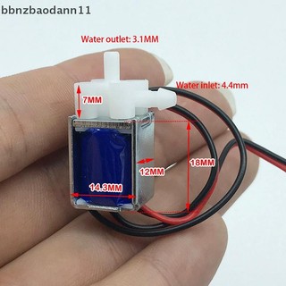 [BBNZDD] Van điện từ siêu nhỏ thường đóng 3.7V 6V 12V Van nước điều khiển điện Van xả Van điện từ hai chiều BVAH