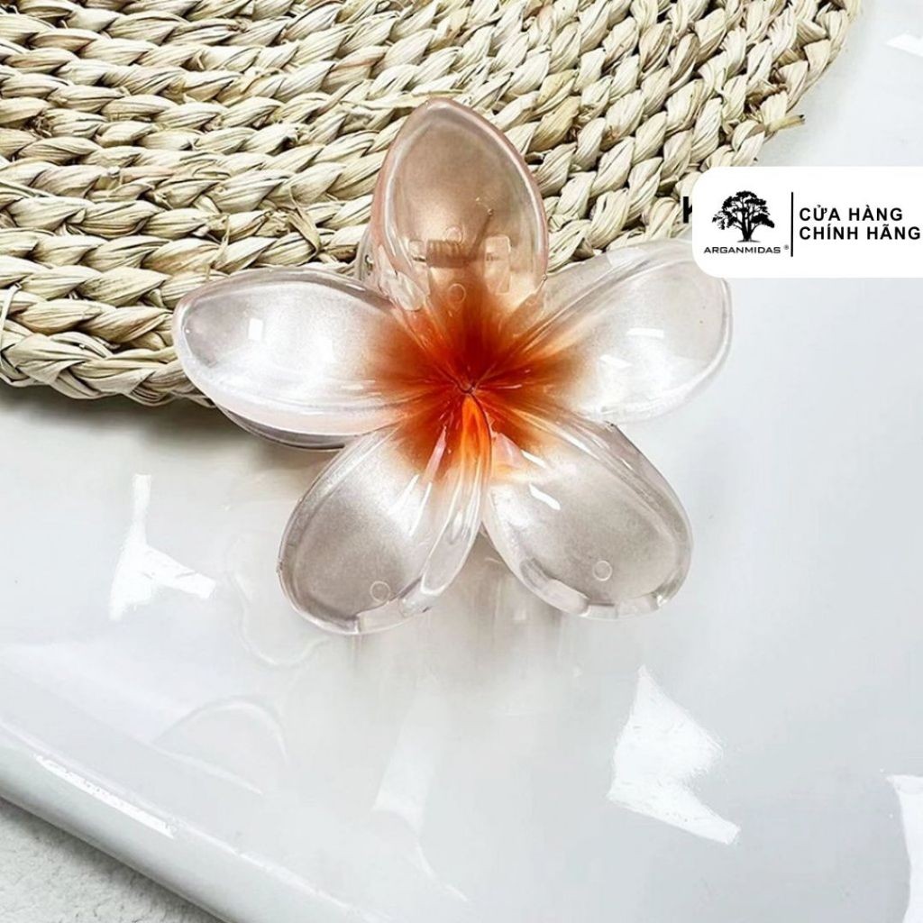 Ảnh Kẹp Tóc Hoa Sứ Arganmidas Nữ Tính (Màu ngẫu nhiên) 2