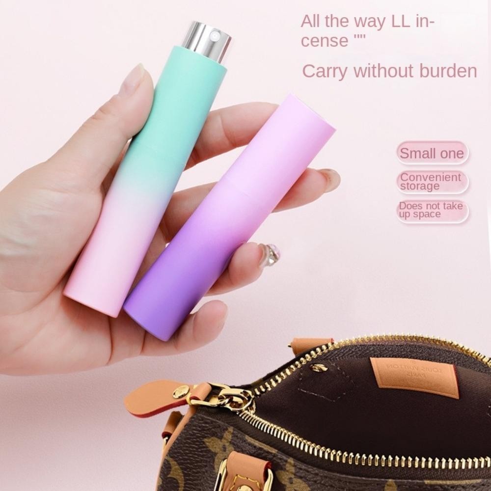 HOBBYIN Chai Nước Hoa Mini HOBBYIN, Chai Xoay Xịt 10ml Trống, Chai Xịt Di Động Có Thể Đổ Lại Du Lịch Hộp Đựng Mỹ Phẩm