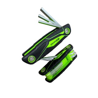 Bộ lục giác gập 8 chi tiết GOFUTHER Thép CR-V cứng cáp