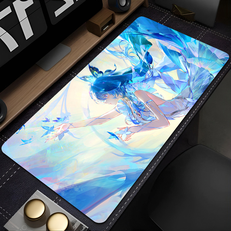 Gió hú Sóng The Shorekeeper Miếng Lót Chuột Phụ Kiện Chơi Game Văn Phòng Game Thủ Bàn Phím Bàn Thảm Chống Trơn Trượt Laptop PC Thảm Mousepad