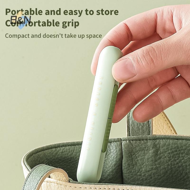 B & N Kim Threader Để May Tay 2 Trong 1 Khâu Tẩy Và Ren Gia Đình May Phụ Kiện Thiết Kế Hai Đầu Kim Làm Việc.