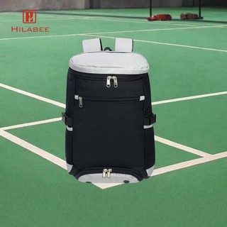 Hilabee Ba Lô Túi Tennis Ba Lô Lưng 3 Vợt Cho Nam Nữ Vải Oxford Bên Duffel Cho Đi Bộ Đường Dài Pickleball