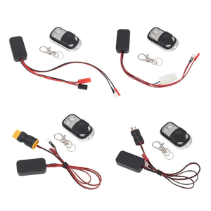 RC Xe Tời Bộ Điều Khiển Mô Phỏng Động Cơ Kép Điều Khiển Từ Xa Không Dây Cho RC4WD TRX4 SCX10 1 / 10 Rock Xe Bánh Xích Phụ Tùng