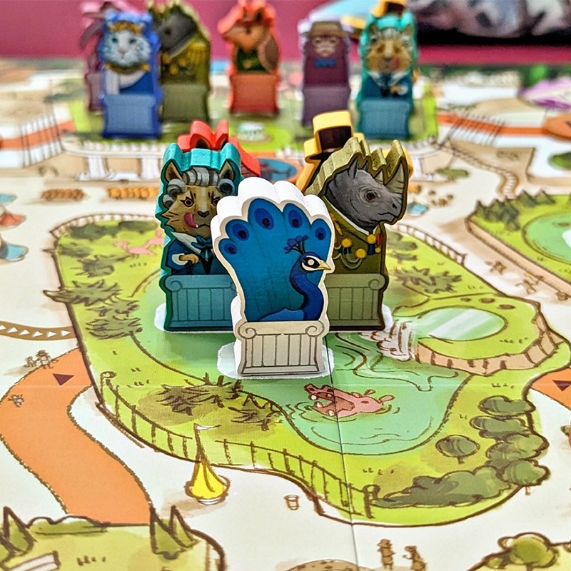 Boardgame Zoo Vadis - Cuộc Đua Động Vật có Luật Việt Tigarboardgame