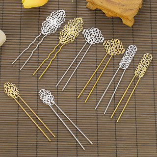 Bảo quản màu sắc - Kẹp tóc sắt cổ điển 110 mm, phù hợp làm phụ kiện trang sức