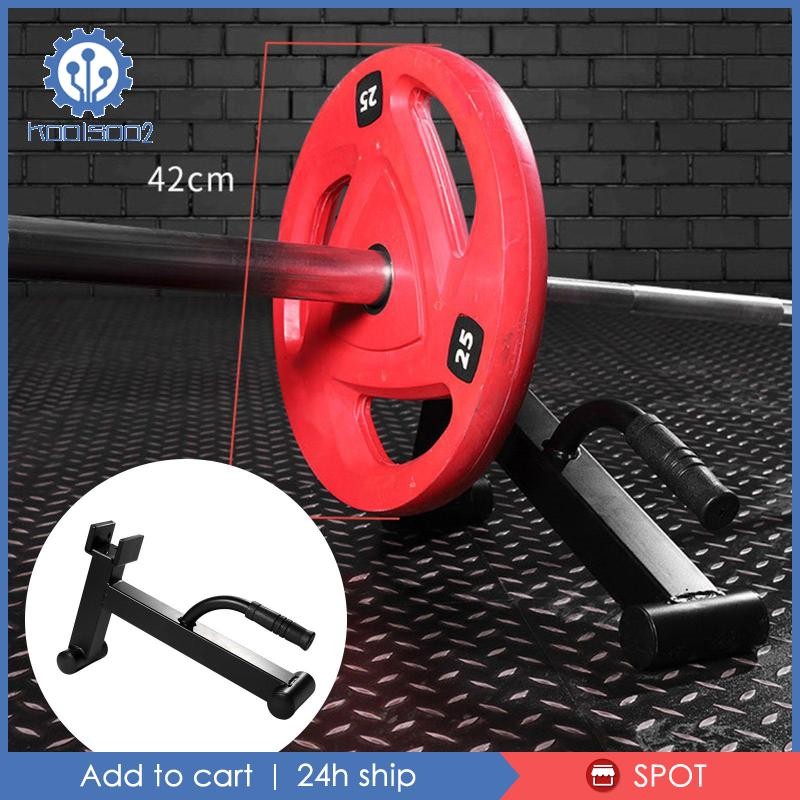 Barbell Bar Mini Deadlift Jack Thiết bị tập thể dục Tập tạ Nâng tạ
