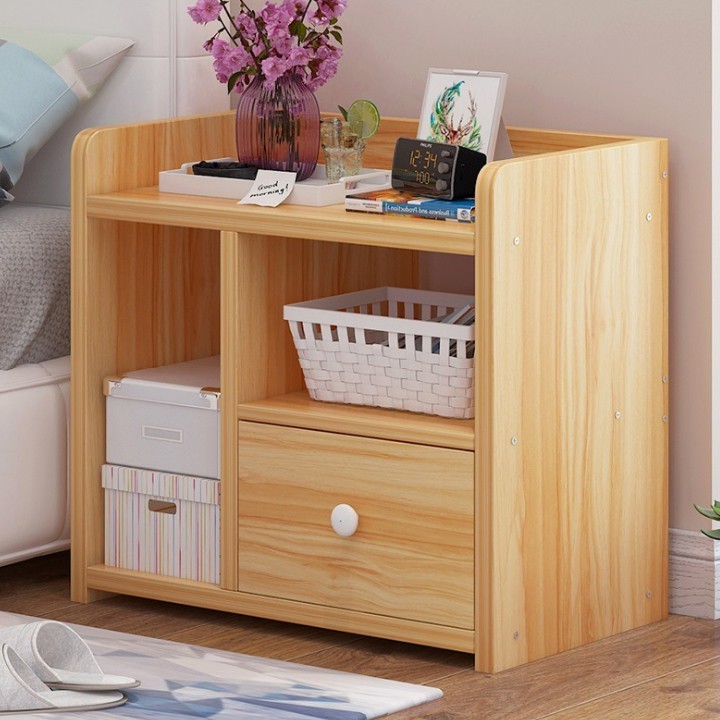 [Siêu Sale] Tủ Để Đầu Giường - Tab Đầu Giường Gỗ MDF Cao Cấp Màu Gỗ siZe TO