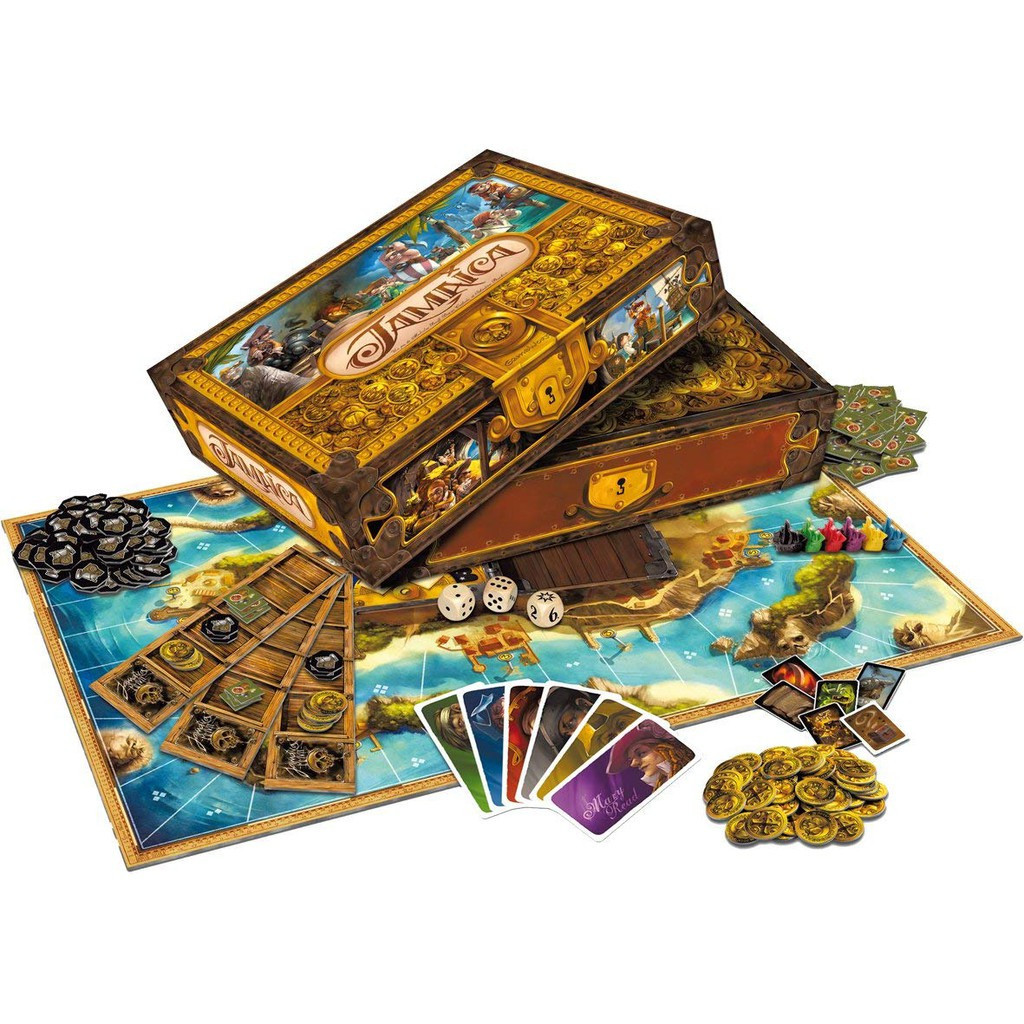 [Luật Việt] Boardgame JAMAICA kèm mở rộng Tigar