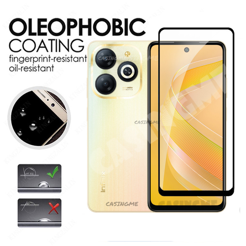 Infinix Smart 8 2024 Hot 40 Pro Phim bảo vệ màn hình cho infinix Smart 8 8Pro Smart8 Hot 40 Pro 40i 40Pro Plus 4G 5G Kính cường lực Ống kính máy ảnh Bảo vệ màn hình điện thoại trong suốt