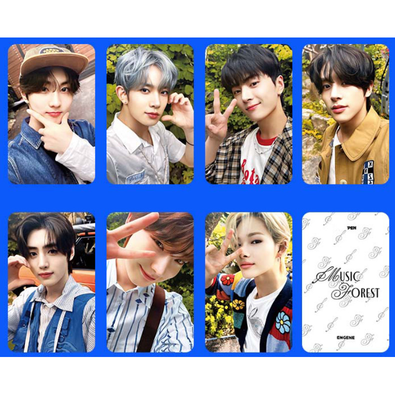 5-8 chiếc EN NHẠC FOREST Lomo Cards Thành viên FATE SBS Moon Photocards học thuật HEESEUNG JAKE JAY JUNGWON NI-KI SUNGHOO SOLO photo Bưu thiếp YM