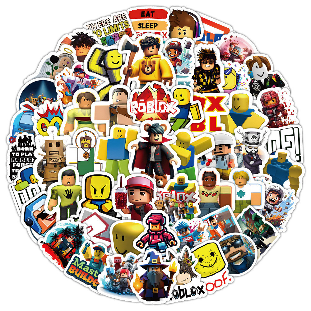 100 Chiếc Hot Game Roblox Graffiti Dán Cho Mũ Bảo Hiểm Xe Đạp Tay Tài ...