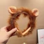 Woke Hoạt Hình Sang Trọng Hairhoop Đáng Yêu Tai Sư Tử Băng Đô Quấn Tóc Lễ Hội Âm Nhạc Băng Đô Quấn Tóc Roleplay Đảng Mũ Trưởng Thành Cô Gái Băng Đô