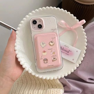 Vỏ Ví Mới Nữ Tính Thích Hợp Cho Iphone 12 12promax 12 13 14 15 pro max Ốp điện thoại Nữ 14promax 15pro