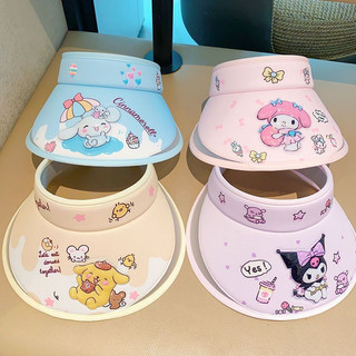 Mũ chống nắng hoạt hình Sanrio Kuromi 2024 cho trẻ em - Chống tia cực tím