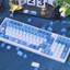 Furina Meow Genshin Impact Original Keycap MOA Profile Bàn phím cơ thăng hoa năm mặt Cross Axis Keycaps Wanderer Xiao Cute Cat Paw Cartoon Genshin Creative 130 + Keycap