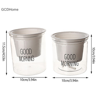 Gcdhome Hoa Tự tưới Cây Nhựa Trong Suốt Chậu Cá Tự tưới Cây Nồi Trang Trí Nhà Cửa HOT