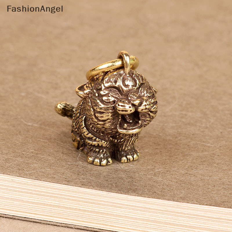 Fashionangel Kim Loại Đồng Hổ Móc Chìa Khóa DIY Treo Phụ Kiện Trang Sức Động Vật Các Bức Tượng Nhỏ TH