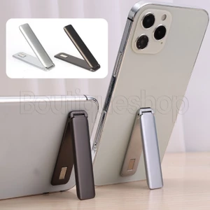 Giá đỡ điện thoại di động hình chữ nhật đa năng - Phụ kiện di động - Giá đỡ điện thoại di động nam châm - Hỗ trợ kim loại - Có thể gập lại, vô hình, tự dính