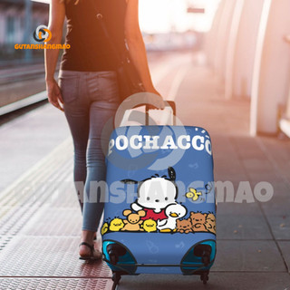 Sanrio Pochacco Hành Lý Có Thể Giặt Được Vali Bảo Vệ Chống Trầy Xước Vali Phù Hợp Với Hành Lý 18-32 Inch