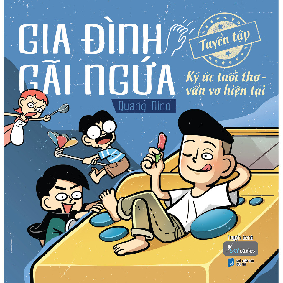 Sách - Combo 3 Cuốn: Gia Đình Gãi Ngứa (Ký ức tuổi thơ + Khi người lớn...trẻ con + Chúng ta rồi sẽ lớn) (AZ Việt Nam)