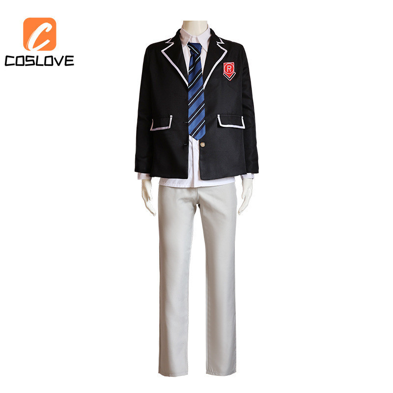 Anime Ngày Một Sống Itsuka Shido Cosplay Quần Áo Trọn Bộ Trang Phục Sinh Phong Cách Đồng Phục Hóa Trang