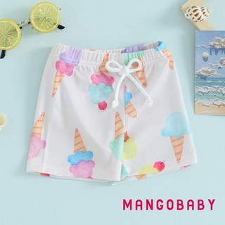Mg-toddler Bé Trai Quần Bơi In Hình Thời Trang Quần Short Eo Co Giãn Quần Short Đi Biển Cho Bé
