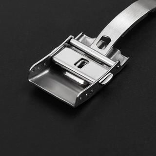 Diver Dây Đeo Đồng Hồ Khóa 18mm 20mm 22mm 24mm Khóa Thép Không Gỉ Khóa Đồng Hồ Khóa Lặn Phong Cách Gấp Khóa Cho Seiko 5 TUNA Samurai SKX007 SKX009 Nam Nữ