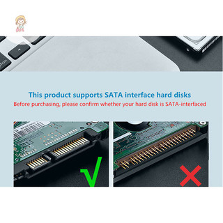 Bộ chuyển đổi TWE SATA sang USB 3.0 2.0 / Type-C cho ổ cứng gắn ngoài 2,5 / 3,5 Inch SDD Đĩa cứng kết nối ngoài Bộ chuyển đổi dòng ổ đĩa VN
