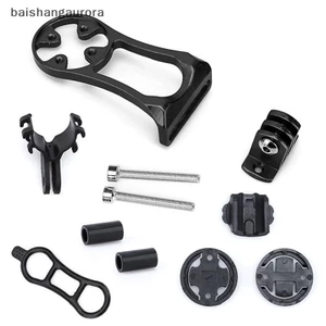 Basa Giá đỡ máy tính xe đạp mở rộng giá đỡ đèn cho Garmin Bryton Cateye Cyclo MTB xe đạp đường trường GPS Đồng hồ bấm giờ khung dụng cụ đi xe đạp BASD