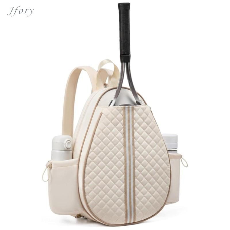 Túi Tennis Jfory có dây kéo Ba lô đeo chéo quần vợt có dây kéo ngoài trời