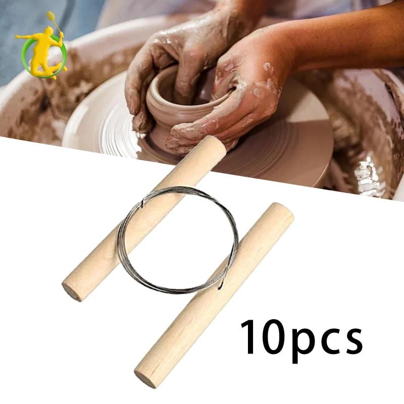 10 Cái Dây Cắt Đất Sét Dụng Cụ Cắt Di Động Cho Nghệ Sĩ Cắt Nhà Bếp