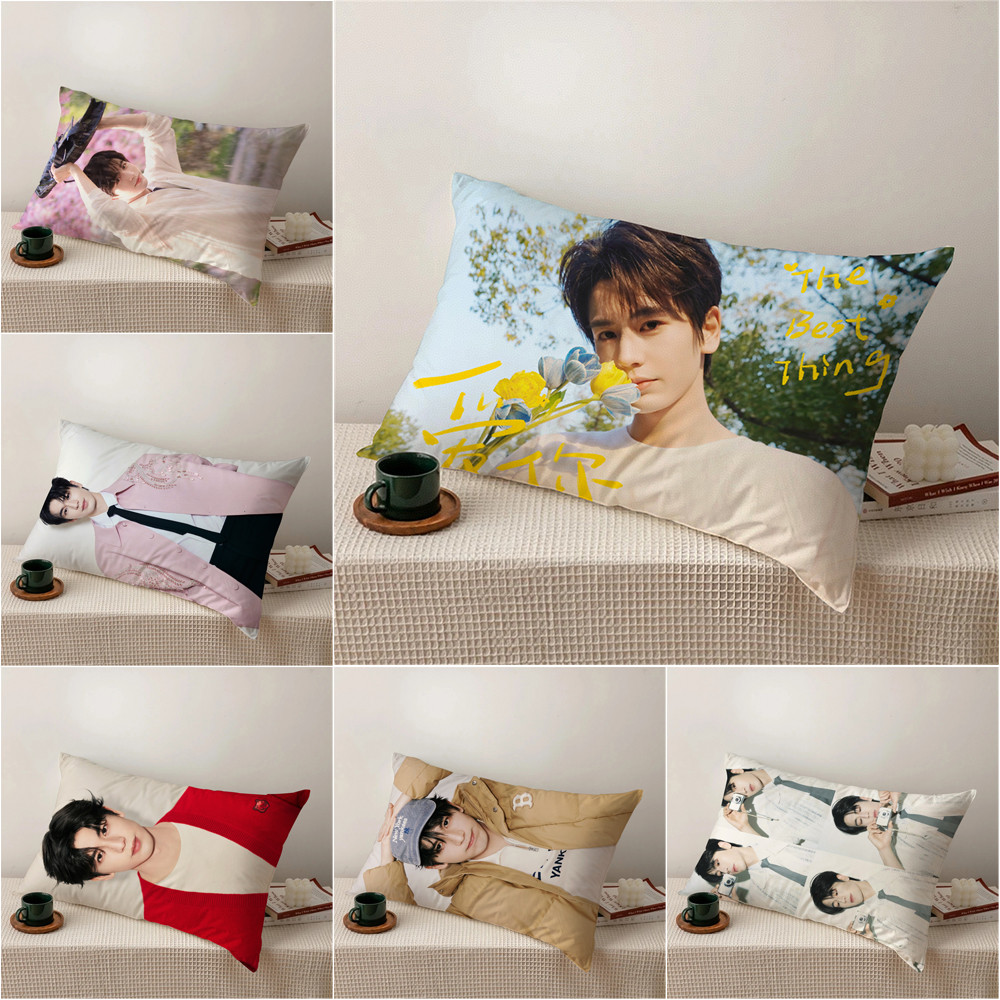 Vỏ gối Zhang LingHe Vỏ gối Polyester in một mặt (Không có lõi)