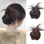 FUJIOU Messy Bun Head Tóc Giả, Tổng Hợp Scrunchie Móng Vuốt Thấp Chignon, Phụ Kiện Tóc Nửa Dây Buộc Tự Nhiên Lông Tơ Đầu Đuôi Ngựa Sử Dụng Hàng Ngày
