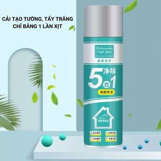 Bình Xịt Sơn Sửa Tường Nhà 1600ML - Làm Sạch Nhanh Tường Bị Vẽ Bẩn, Nấm Mốc,Vết Bẩn Cứng Đầu, Vết Ố Vàng NGÓI HOME ST01