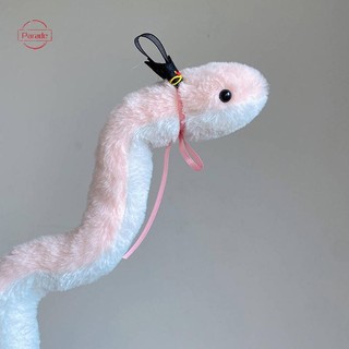 Cuộc diễu hành Dễ Thương Sáng Tạo Rắn Sang Trọng Hoạt Hình Nhỏ Hồng Rắn Mềm Nhồi Bông Búp Bê Dây Đeo Tay Phòng Trang Trí Năm Mới Linh Vật Trang Trí Quà Tặng VN