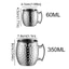 Cốc thép không gỉ DONOVANQQ, Nga Drinkware Moscow Mule Mug, Đồ dùng dự tiệc Thanh Dụng cụ Cốc rượu Bia Thanh