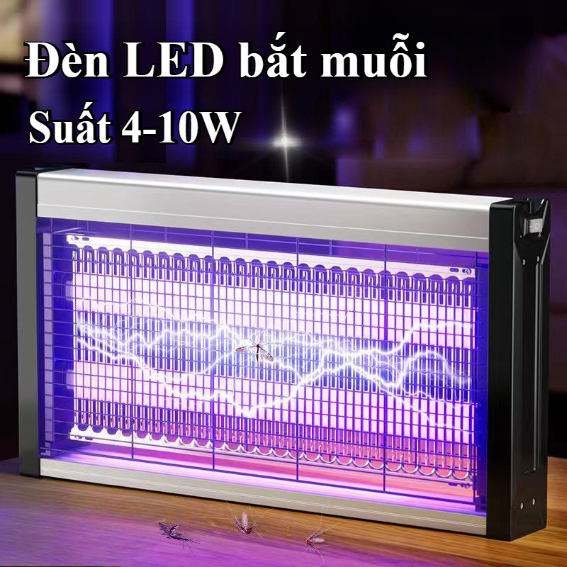 Đèn bắt muỗi,Suất 4-10W,Thu Hút Diệt Đuổi Côn Trùng,Hiệu Quả Không Độc Hại,Đèn diệt muỗi gia dụng