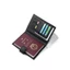 Hộp đựng hộ chiếu GUSTAVA RFID, Giấy chứng nhận đa chức năng RFID Túi đựng hộ chiếu, Da PU màu trơn di động chống trộm Ví đựng tiền xu nam nữ