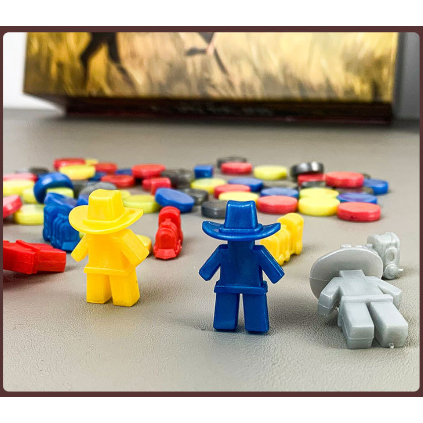 Boardgame  Great Western Trail: Second Edition bản Trung Cao Bồi Miền Viễn Tây Tigar 2S5889