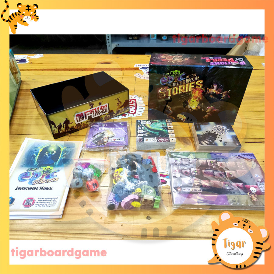 [Luật Việt] Boardgame Tiny Epic Dungeon Deluxe + 2 bản mở rộng 2s7272