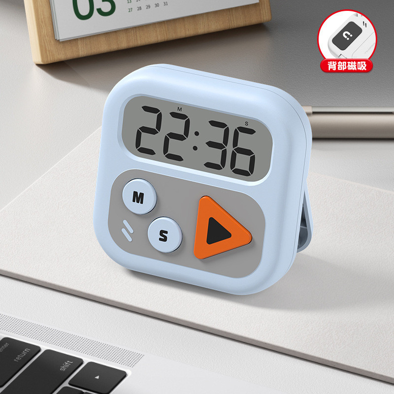 Hẹn giờ nhà bếp LCD từ tính Hẹn giờ đếm ngược kỹ thuật số Hẹn giờ nấu ăn Đồng hồ báo thức Hẹn giờ nhà bếp kỹ thuật số