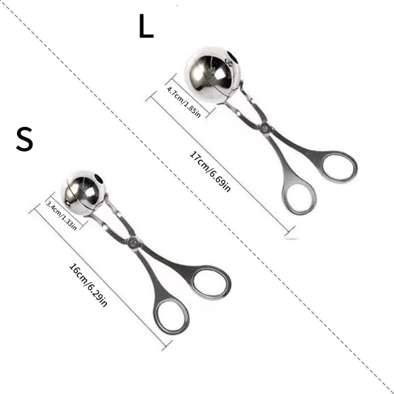 Máy làm thịt viên bằng thép không gỉ JoJo Tiện ích nhà bếp thực tế dành cho người đam mê nấu ăn