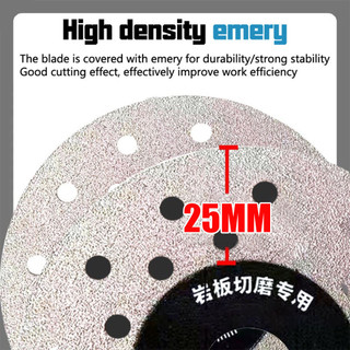 Lưỡi Cắt Kim Cương 4 Inch, Đĩa Cắt Đá Mở Rộng Xốp, Chất Lượng Cao