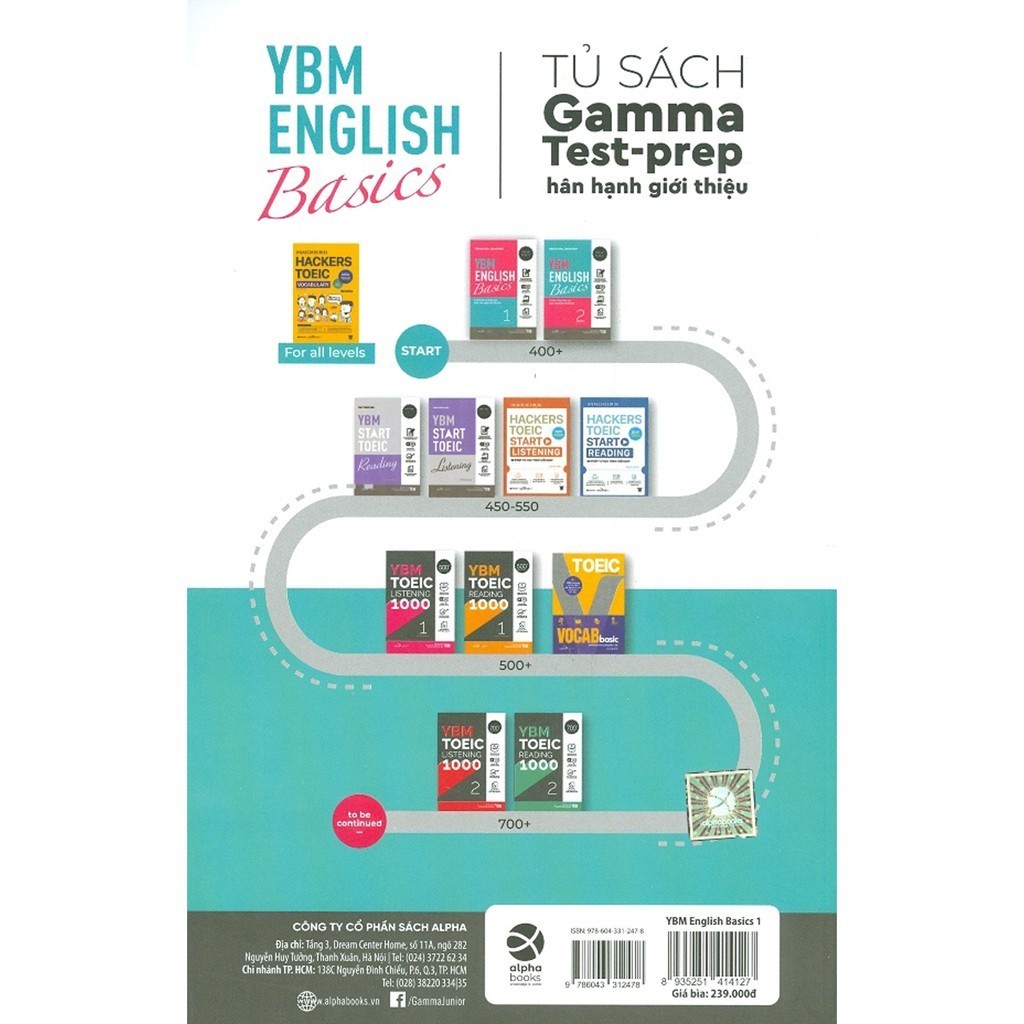 Ảnh Sách Combo: YBM ENGLISH Basics (Tập 1 + 2) 4