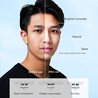 Z: SEA Ocean Men’s No-Face Cream ZSEA – Kem trang điểm đặc biệt dành cho nam, che thâm, không trắng giả, kem lười trang điểm khỏa thân, che khuyết điểm nam